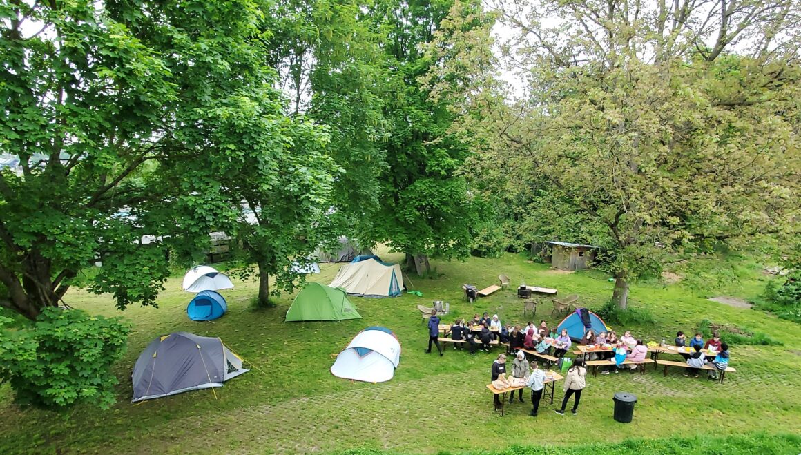 zeltuebernachtung5b Die Zeltübernachtung der 5b
