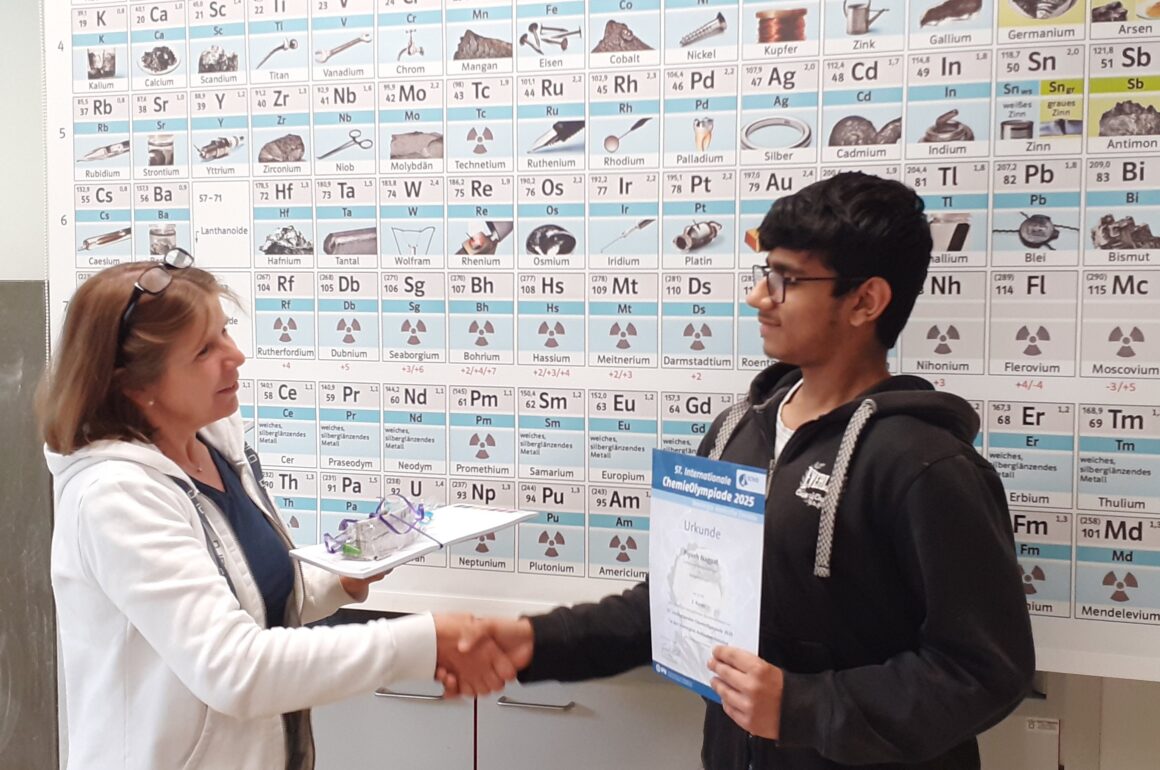 Erfolg bei Chemieolympiade